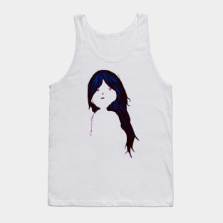 blue haired girl Tank Top